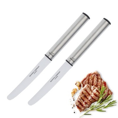 Westmark 2 Vesper-/Steakmesser, mit Wellenschliff, Länge je: 23 cm, Monopol