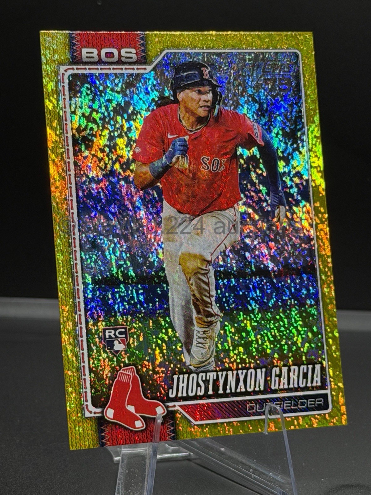 2026 TOPPS MLB - Jhostynxon Garcia - Yellow Holo Foil /399 #316  RC Red Sox
