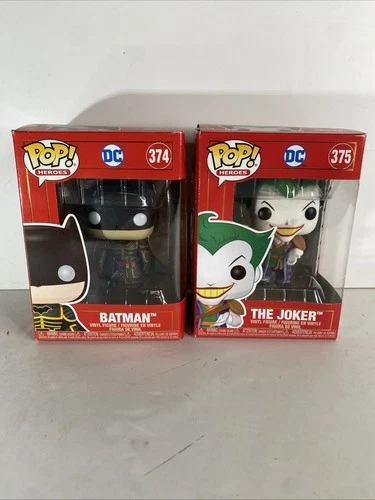 Funko Pop! Vinyl: DC Universe - Imperial Batman #374 + The Joker #375 Lot New