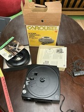 Vintage Kodak Carousel 760H Slide Projector Auto Focus Box Remote Manual USA 70s
