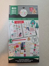 Happy Planner Stickers Book Christmas 822