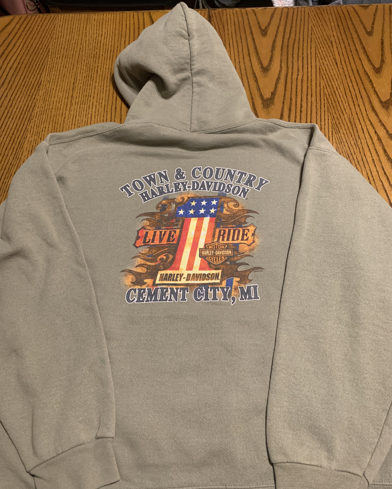 Vintage 1995 Harley Davidson Makin' Tracks T Shirt Size Large