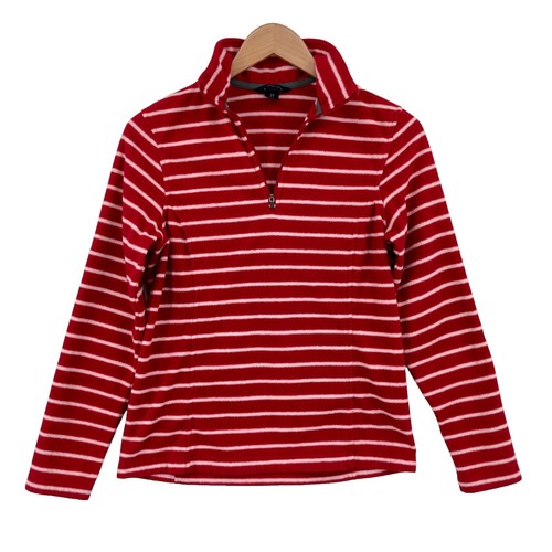 Vintage 80s Champion Lands End Reverse Weave Red Hoodie Sweatshirt
