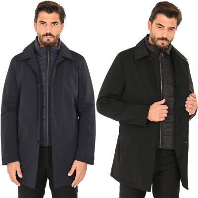 Trench Uomo Lungo Leggero - Impermeabile E Antivento Per Autunno E Inverno - Foto 9