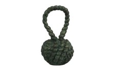 Pack Of 2 Antique Seaworn Bronze Cast Iron Sailors Knot Door Stopper 10""