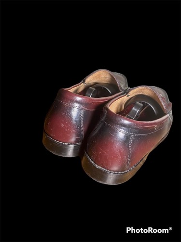 Stuart McGuire Leather Loafers Tassels - Burgundy - Men’s Size 11 - Picture 3 of 4