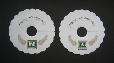 DAB PILSDECKCHEN Coaster Beer Bier  Dortmund Deutschland  NEU SELTEN  V7