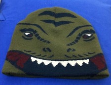 365 Kids Dinosaur Beanie Youth S/M Green Beanie