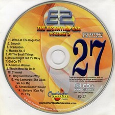 Chartbuster Essentials Karaoke CD G - Volume 2 - Disc 27