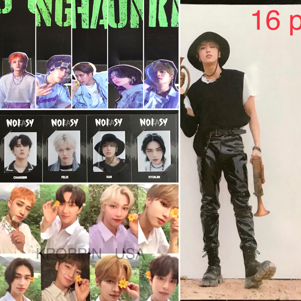 STRAY KIDS NO EASY PREORDER BENEFITS -PHOTO CARD -POP UP -FILM