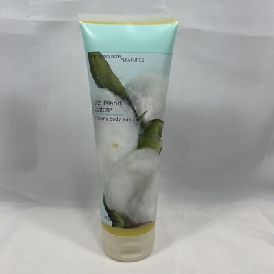 NEW Bath & Body Works Creamy Body Wash Sea Island Cotton 8 fl oz