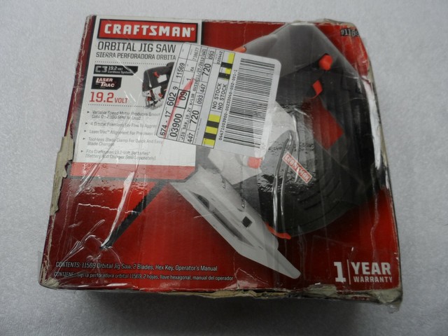 Craftsman C3 19.2 Volt Jig Saw With 