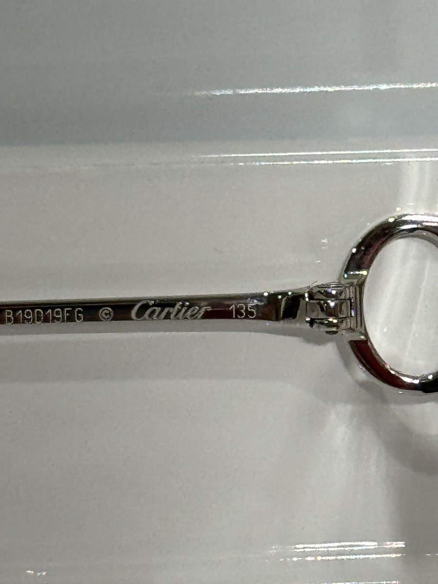 メガネ Cartier Cartier - CT0154O - 001 silver silver transpa Cartier - C Décor - CT0154O (001) – Good See Co.