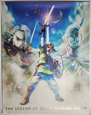 The Legend of Zelda 25th Anniversary/Skyward Sword 3 Poster Set