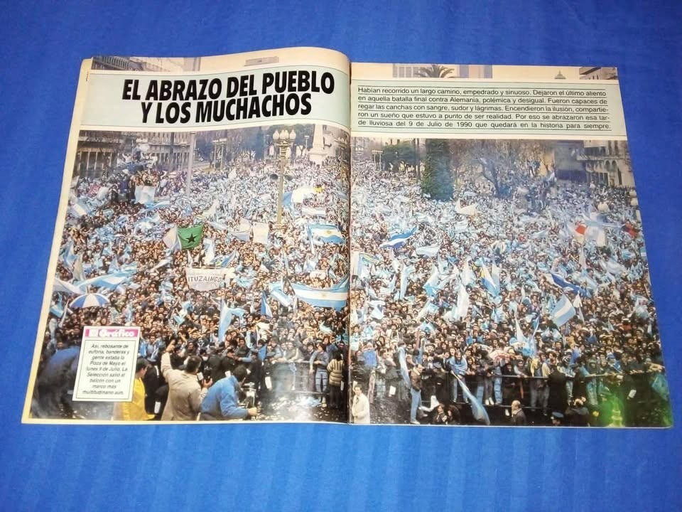 SERGIO GOYCOCHEA - FIFA WORLD CUP ITALY 1990 - Magazine Soccer