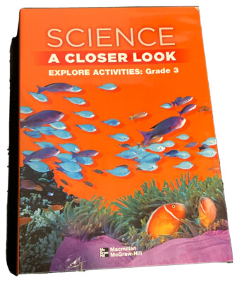 Science ''A Closer Look'' Explore Activities Grade 3 CD-ROM Macmillan McGraw-Hill