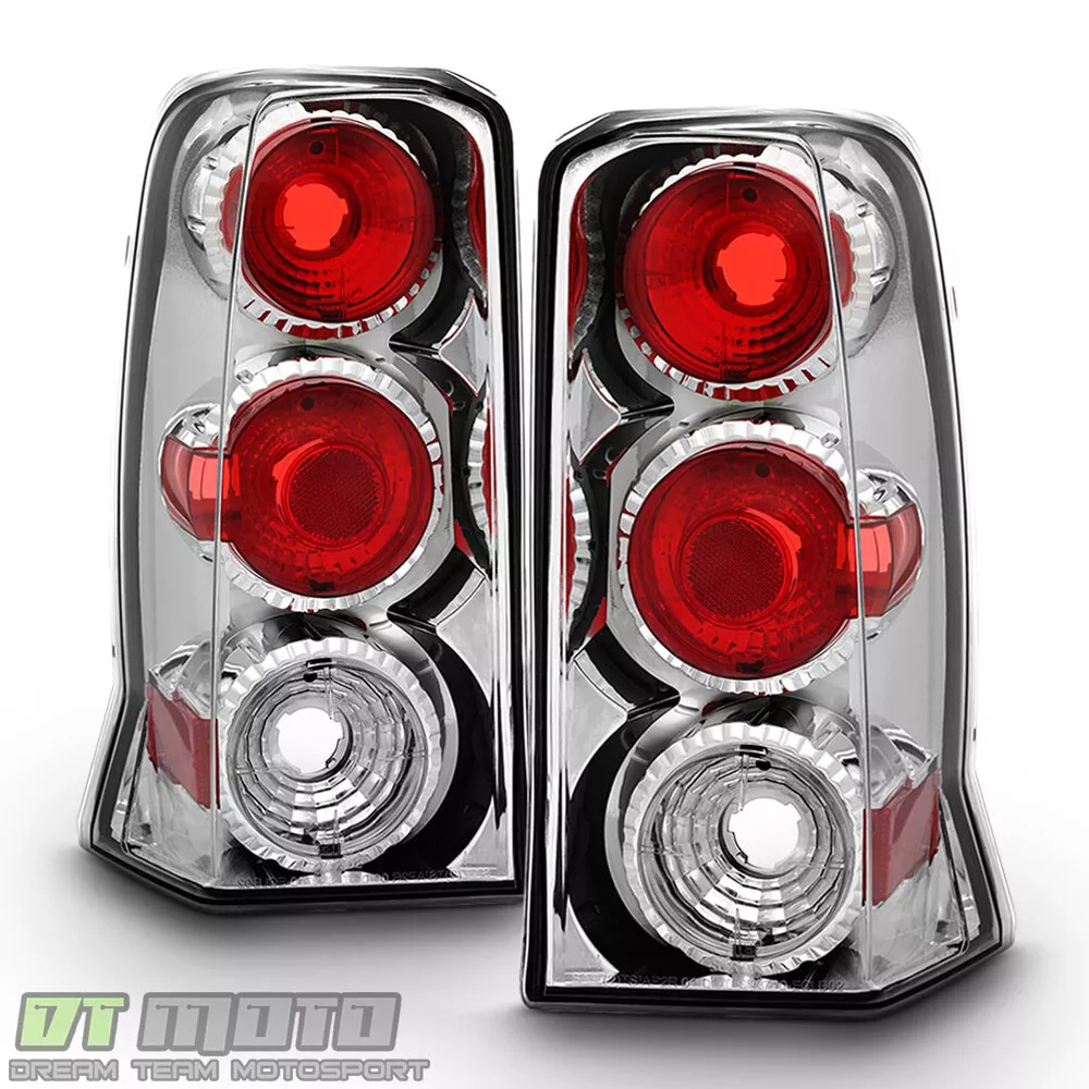 2002 2003 2004 2005 2006 Cadillac Escalade Chrome Tail Lights