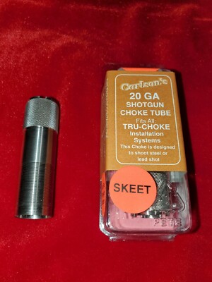 Carlson's 20 Ga Tru Choke Sporting Clays Extended Tube Improved Cylinder