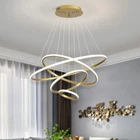 Kitchen Chandelier Lighting LED Pendant Light Home Lights Shop Gold Ceiling Lamp
