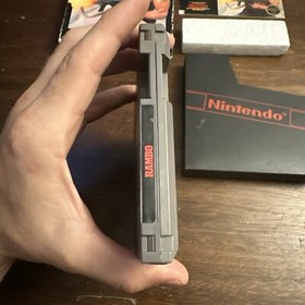 Rambo - Nintendo NES 1988 - Complete In Box CIB - Tested - Authentic