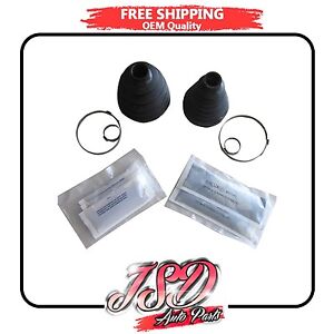Set of 2 New Axle Boot Bellow Cover Kit Land Rover LR3 LR4 Range Rover Sport