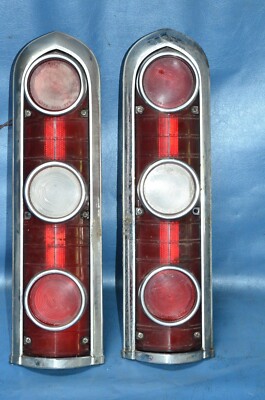1964 Mercury Comet Taillight Housing Lens Backup Light Tail Lights