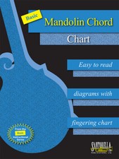 Basic Mandolin Chord Chart  Ships directly from the publisher 
