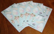 Mrs. Grossman Retired Lot of Five Sticker Sheet ~ Wedding Accessories