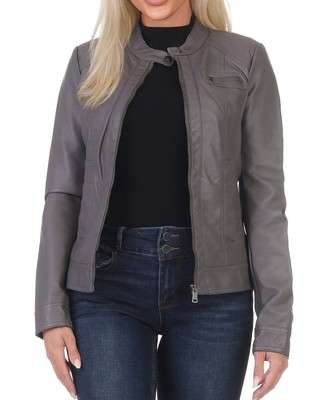 Only Faux Leather Jacket #15081400 Black 36 online kaufen | eBay 