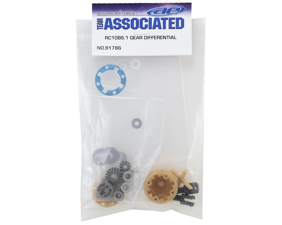 Team Associated B6.1 Kegeldifferential Set Komplett ASC91786 B6.4, B6.4D, B6.3,  - Bild 2 von 2