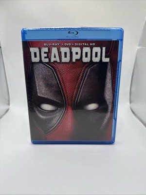 Deadpool [2016, Blu ray & DVD] Movie Combo Pack Used