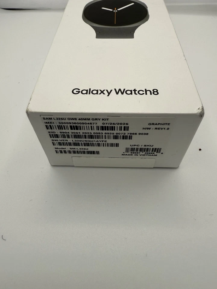 Samsung Galaxy Watch8 SM-L325U 40MM LTE Bluetooth WIFI GPS NUEVO SELLADO Foto 3 de 3