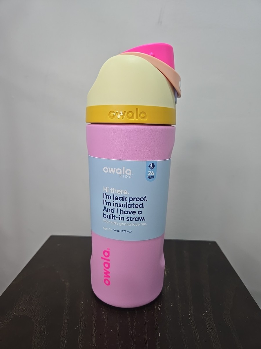 Owala Freesip Stainless Steel Water Bottle / 16oz / Color: Tutti