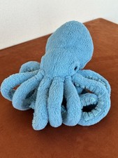 Jellycat Little Sol Squid Small Blue Squid Soft Toy Retired Rare Blue Eyes Plush