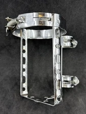 REG Italy 164 "Erector Set" Chromed Steel Water Bottle Cage 50's 60's E'roica