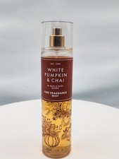 Bath  Body Works White Pumpkin  Chai Fine Fragrance Mist 8oz