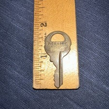 Vintage Master Lock Key 3704 Brass