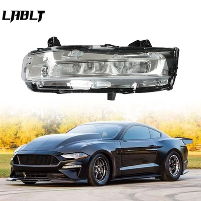#ad Front LED DRL Turn Signal Light For Ford Mustang 2018 2022 Chrome Left Side LH $77.28