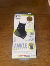 Neo G Active Plus Ankle Support Brace Wrap Large Class 1 Joint Cushions F/S