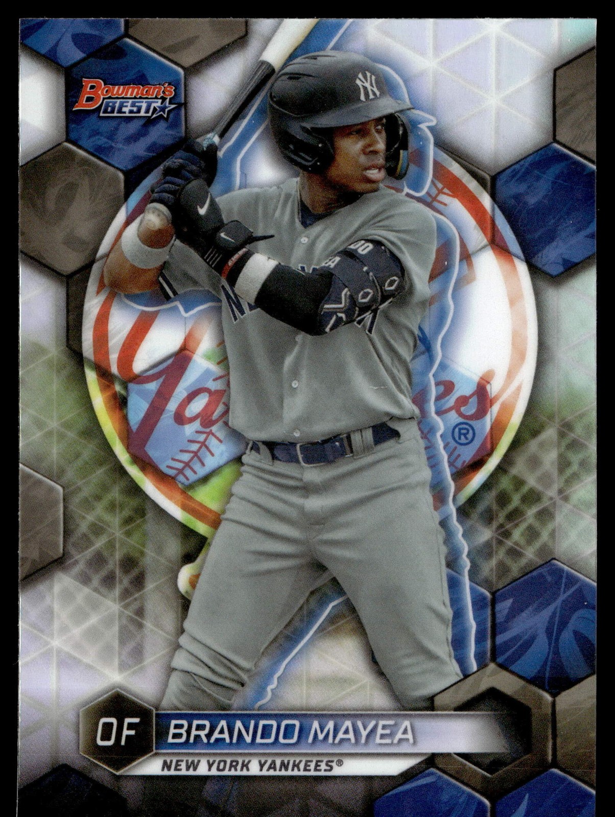 2023 Bowman's Best #TP-16 Brando Mayea Top Prospects Wave Refractor RC