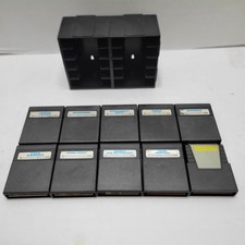 Vtg Lot Of 10: Commodore 64 Games Cartridges Frogger Avenger Star Ranger Etc