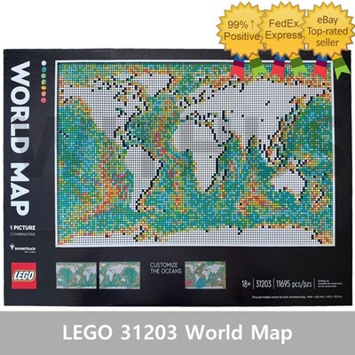LEGO 31203 World Map 11695pcs/ Brand New Sealed Package/ No