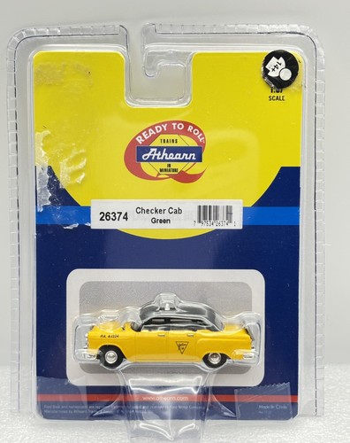 HO Athearn RTR 26374 Checker Cab Co. Vehículo Taxi Cab TOTALMENTE NUEVO | Condition: New