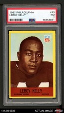 1967 Philadelphia #43 Leroy Kelly Browns-FB RC HOF PSA 7 - NM