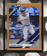 AARON JUDGE 2019 DONRUSS CARD #121 ORANGE FOIL  VARIATION