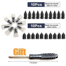 60X Tire Repair Screw In Rubber Plug Nail Car Tyre Puncture Repair Set Off-Road!