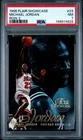 1996 Flair Showcase Michael Jordan Row 2 Card #23 PSA 7 Chicago Bulls NBA