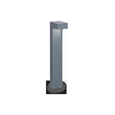 ideallux Wegeleuchte Außenleuchte Sirio anthrazit Aluminium G9 LED 60 cm IP44