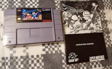 Authentic Super Bomberman SNES NTSC-U/C (1993) Game Cartridge + Manual, Tested