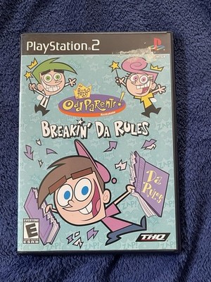 The Fairly Odd Parents-Breakin Da Rules - Sony PlayStation 2 CID, 2003